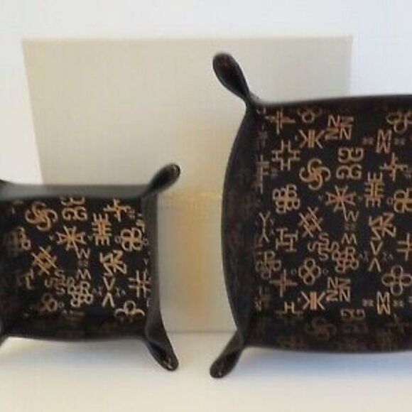 India Hicks Legacy Letter Catchall - Picture 2 of 7